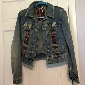 Vintage Free People denim jacket